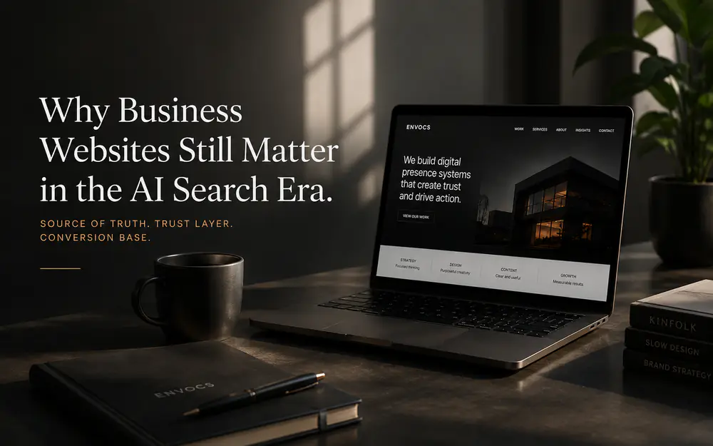 Why Business Websites Still Matter in the AI Search Era